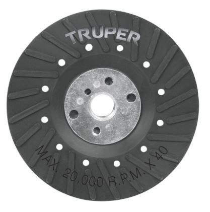 Plato Respaldo Para Discos De Lija 4-1/2", Eje 5/8-11