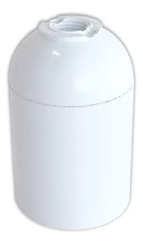 Portalamparas 3 Piezas Bakelita Blanco