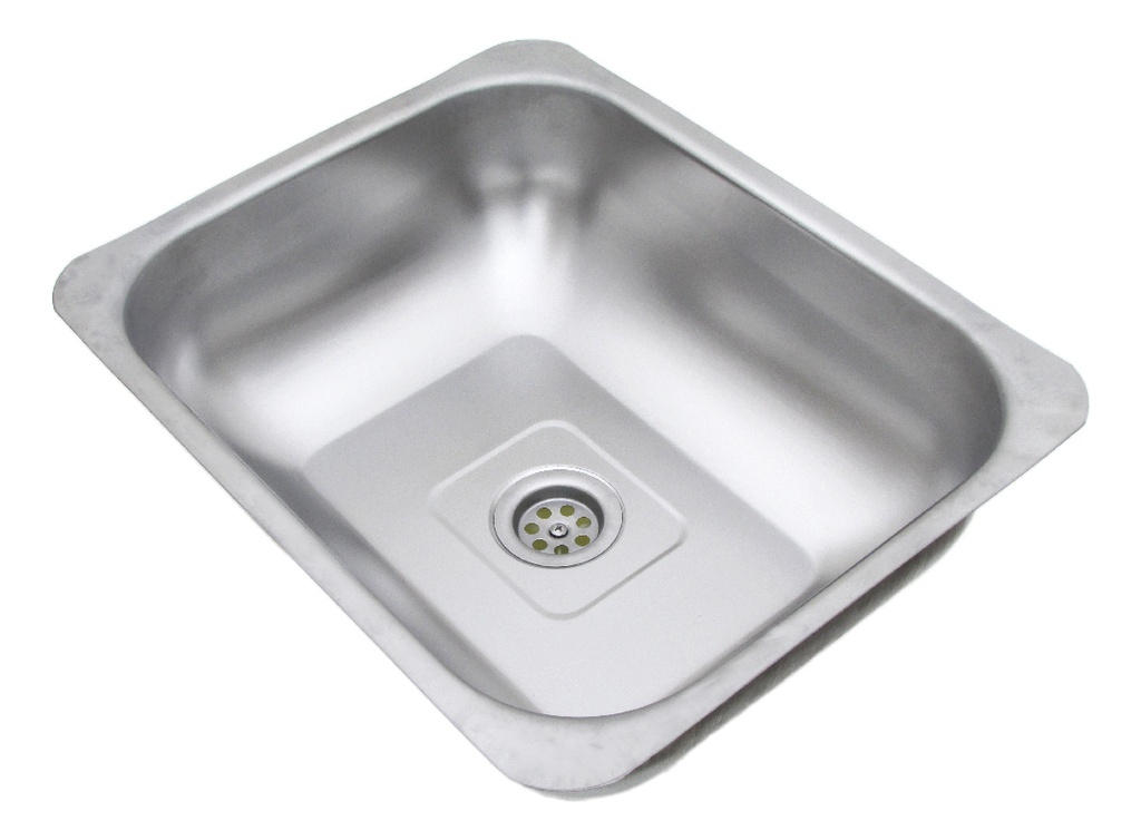 Pileta Simple Encastrable Redonda  Mate Med Ext Ø49