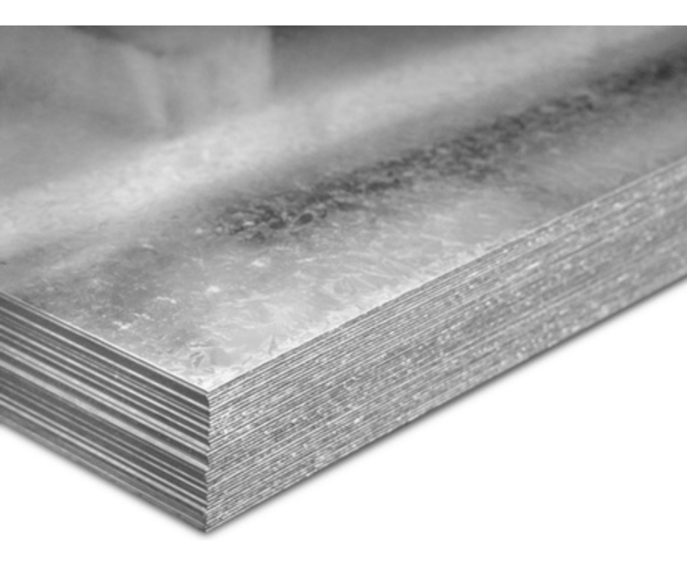 Chapa Galvanizada Nº20 (0.90) 1x2mts 14.5kg