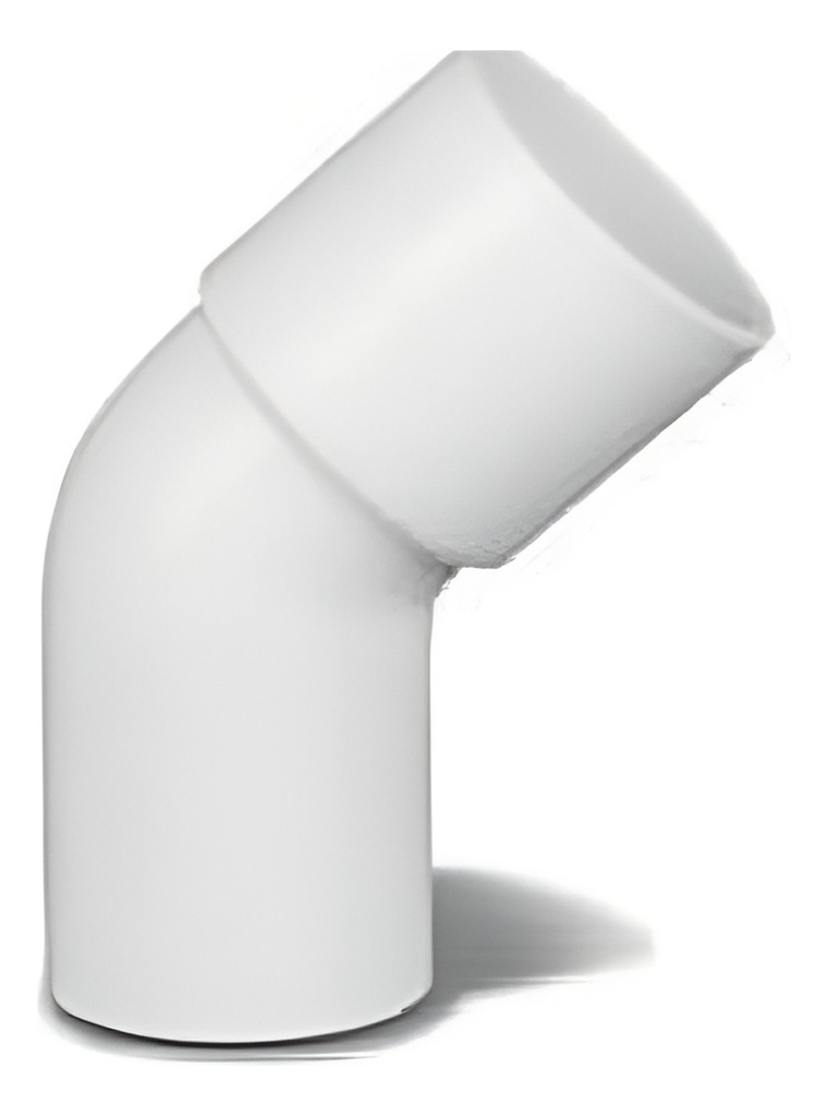 Curva PVC 45° HH 63mm Nivel 1