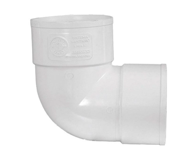 Codo PVC 45° HH 110 N1 Premiun