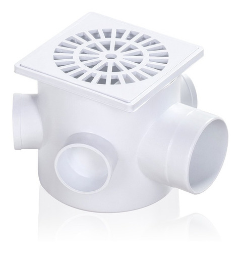 Pileta Patio 5 Entradas 10x10 Tap Ciega PVC