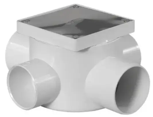 Boca De Acceso C/Tapa Ciega Ac. Inox 10x10cm