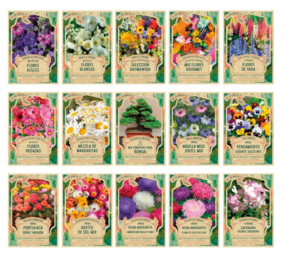 Semillas Flores Aliso Anual 100 SemillasX Sobre