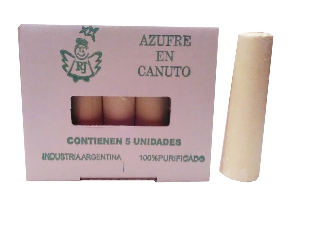 Azufre En Barras (Caja X 10 Unidades)