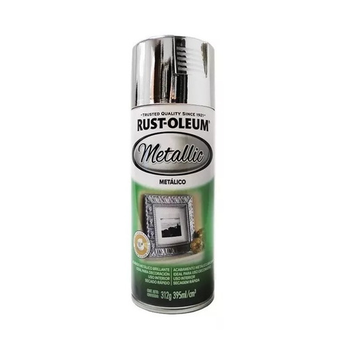 Pintura Aerosol SP Acabado Metalico Plata