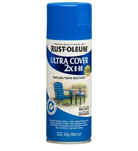 Pintura Aerosol Antioxido MP Azul Electrico Brillante