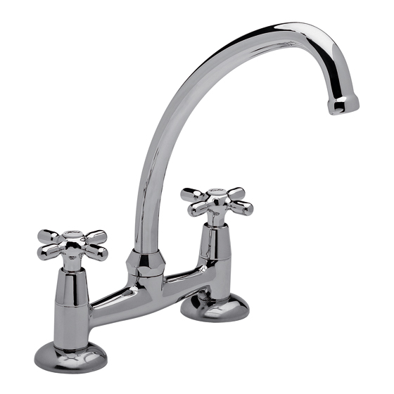 Juego Griferia P/Mesada Cocina Linea Newport Plus Oferta