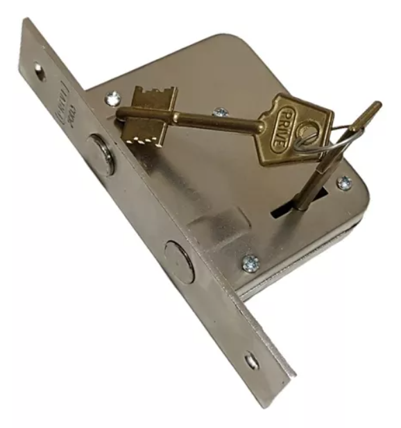 Cerrojo De Seguridad Doble Perno Giratorio