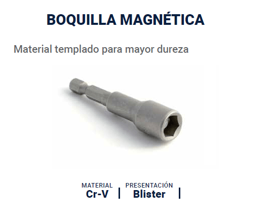 Aprieta Tuerca Wembley  Magnetico 5/16 X 45mm