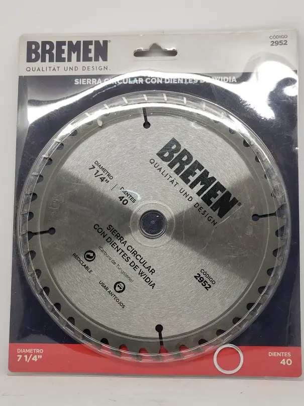 Sierra Circular 7 1/4" X 40d