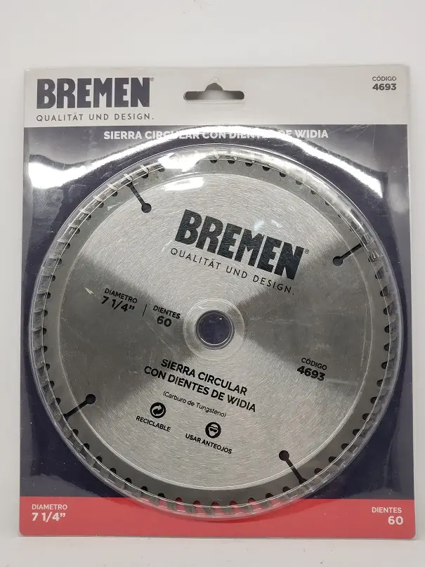 Sierra Circular 7 1/4" X 60d