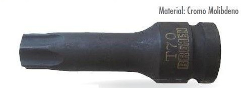 Bocallave Torx Punta Impacto Enc 1/2 T45