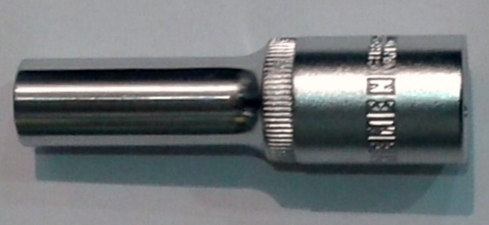 Bocallave Enc 1/2"  (Larga 76mm) 17mm Hex CrVa