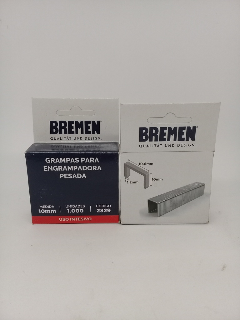 Grampas 8mm X1000unid P/Pesada