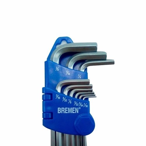 Llave Allen X 9pzs SAE Larga/Cardanica