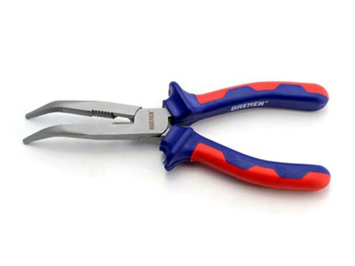 Pinza Media Caña Curva Profesional 8"