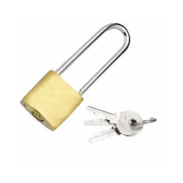 Candado De Bronce Aro Largo 50mm