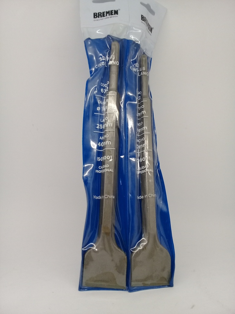 Cincel Plano Ø14 SDS Plus (250x40mm)