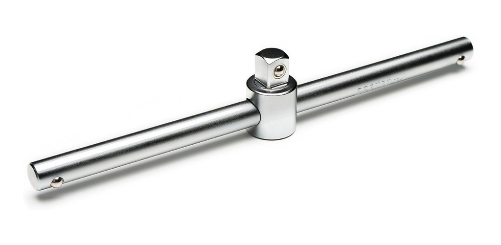 Manija T Deslizable X 110mm Enc 1/4" Cr Va