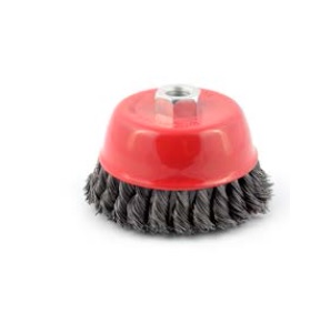 Cepillo Copa  4" TRENZADO (Amoladora Ang.)