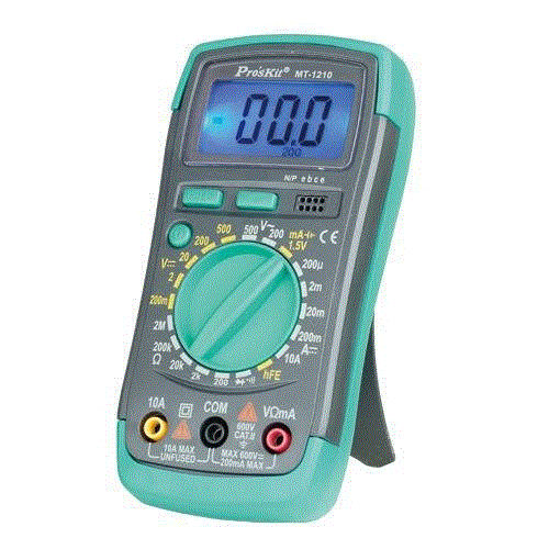 Tester Digital Prof. Compacto Proskit MT-1210