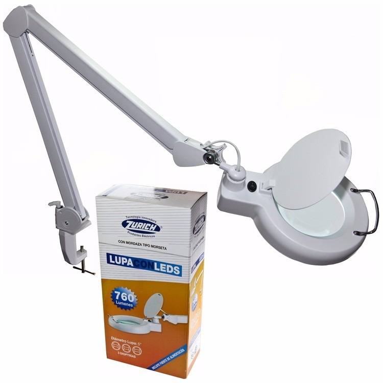 Lupa Exten 3D (2.25x) 48 Led 600 Lum -6013