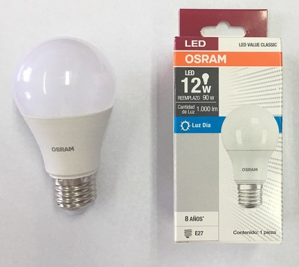 Lampara Led Value 12W 865 / 830