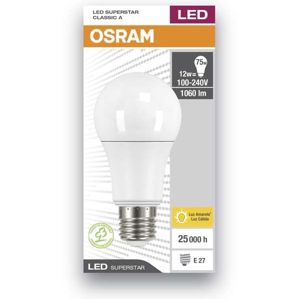 Lampara Led Value Classic A60 7W 830