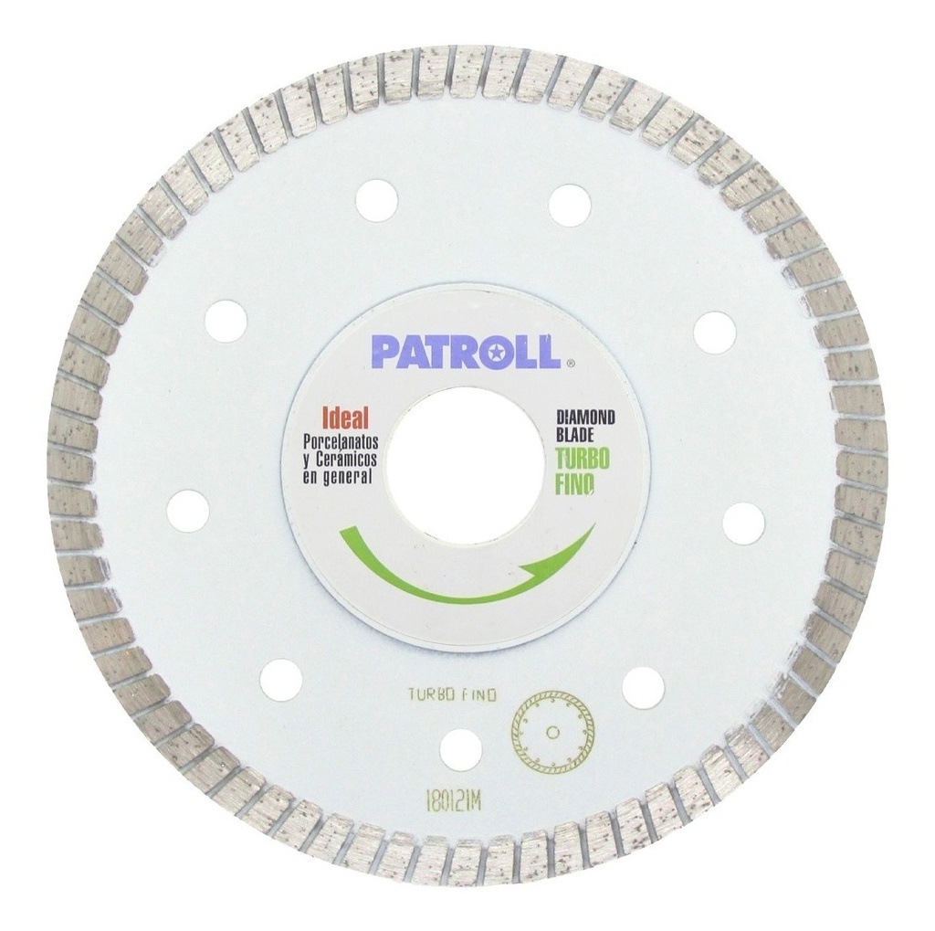 Disco Turbo Fino  Ø 4,5" - Ø Interior 22,2 mm