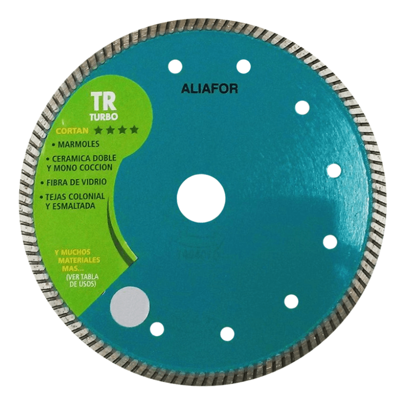 Disco Turbo Fino Ø 7" - Ø Interior 22,2 mm