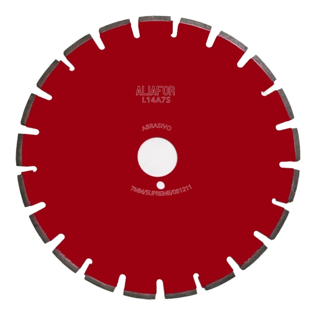 Disco Concreto Abrasivo Ø 14" - Sector 7 mm - Interior 50 mm