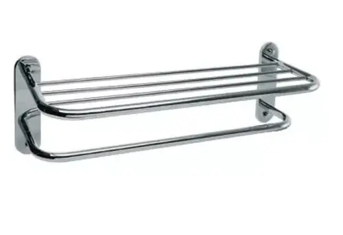 Repisa Con Toallero Barral Cromo