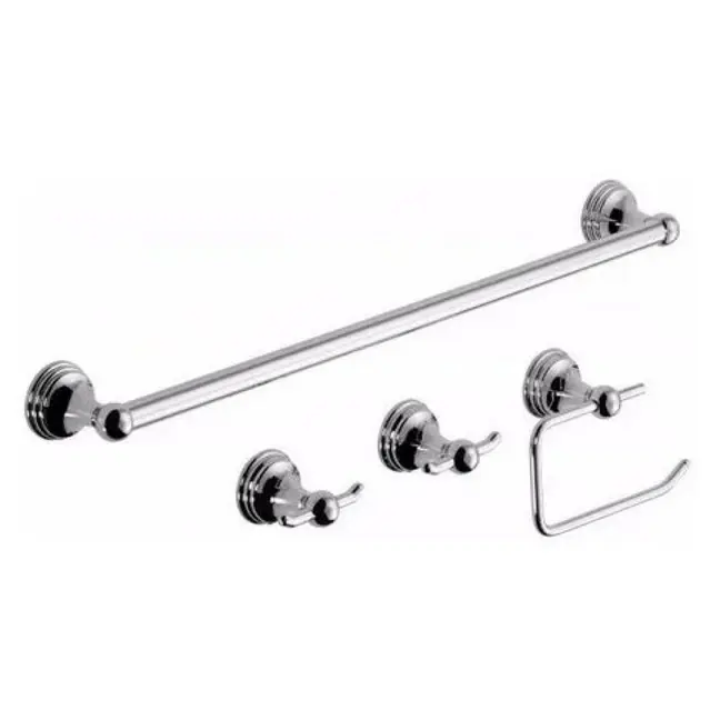 Set Accesorios Baño 4 Pz Kiss Plus