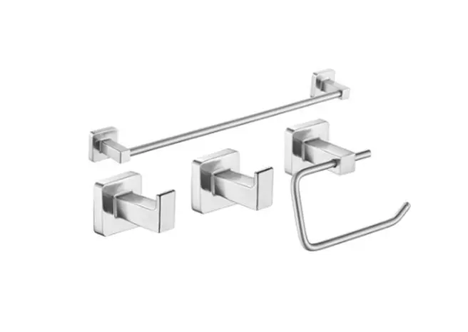 Set Accesorios Bañ{O 4 Piezas CUBE