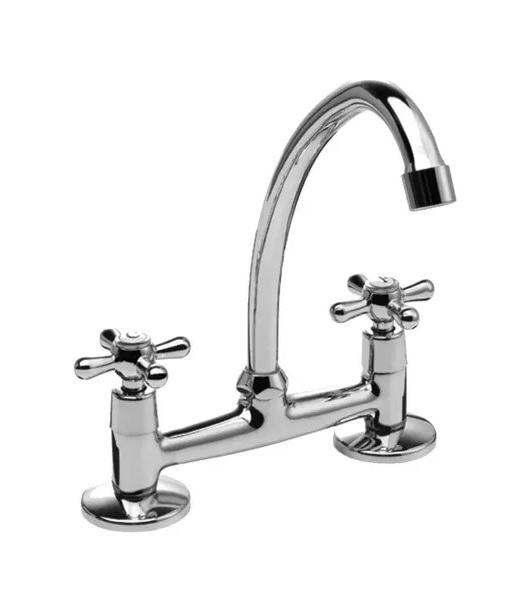 Griferia Cocina Mesada Dos Llaves Village   Piazza