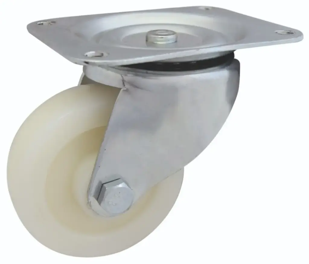 Rueda Nylon PP Base Giratoria 38mm