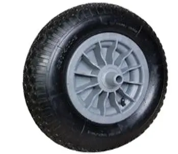 Rueda Neumatica 250mm Eje Despl Buje 16mm 2 Telas