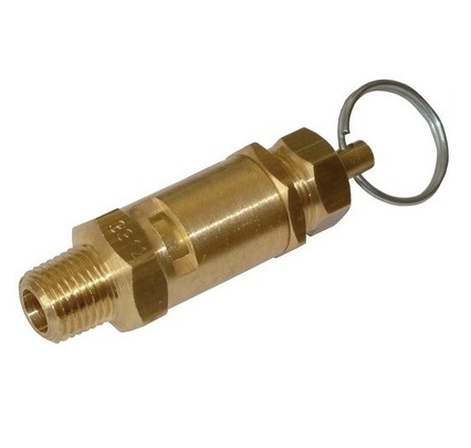 Valvula De Seguridad Con Tirador 1/4 Compresor