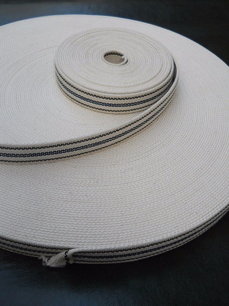 Cinta P/Cortinas Ministerio Blanca Con Rayas