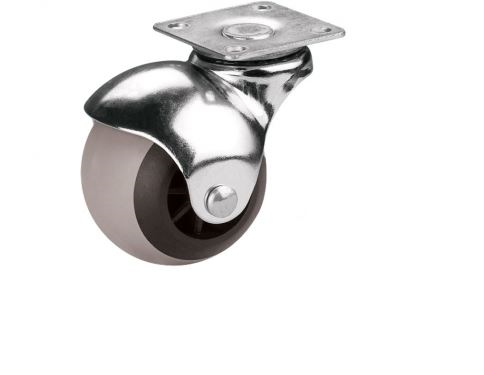 Rueda Camera TPR-OO40mm Bicolor