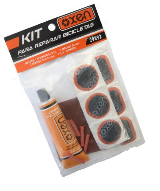 Kit Para Bicicleta (Parches + Pegam) OXEN