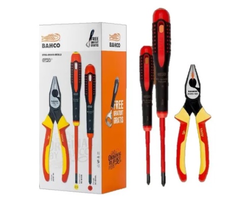 Juego De 3 Piezas Aislados Destonillador + Pinza