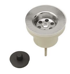 Sopapa Pvc Pegar Acero Inox 40