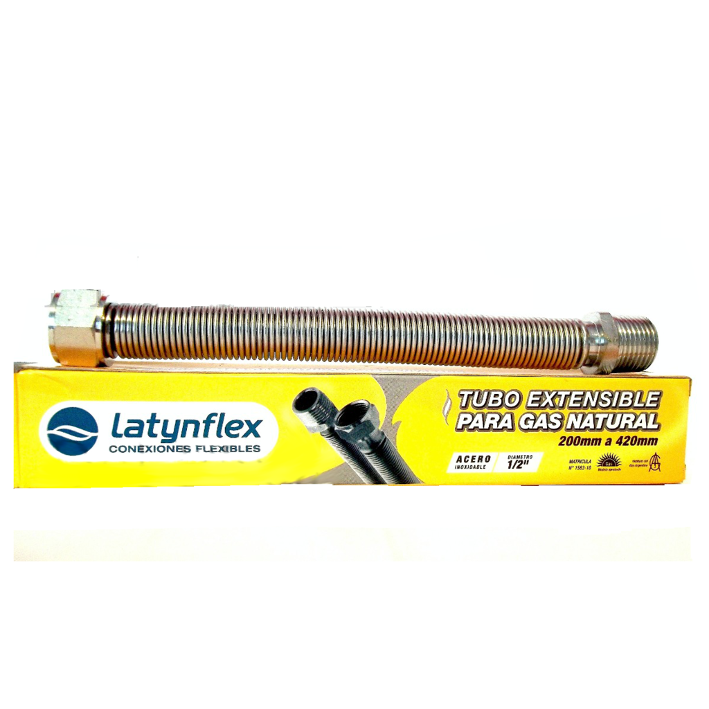 Flexible Extensible Acero Inox Gas Nat 1/2 X 20-42 AF-2800