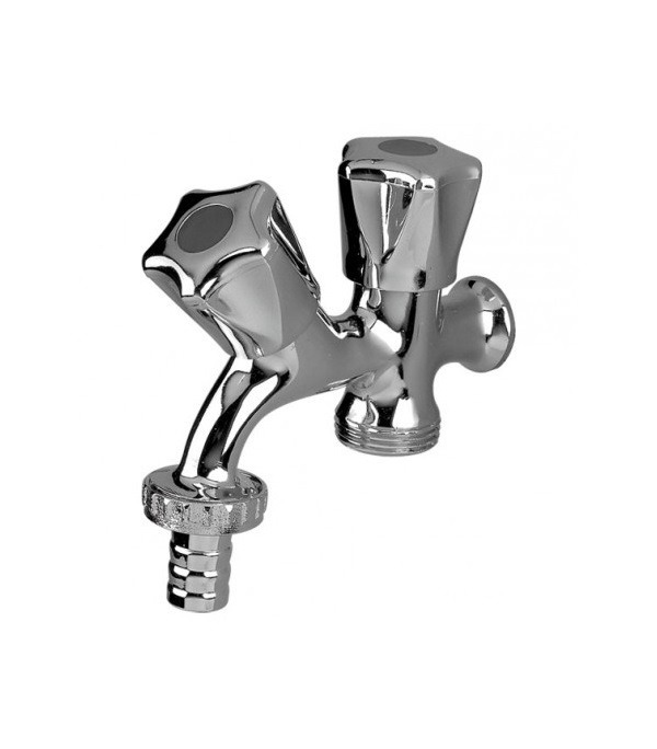 Canilla Doble Para Lavarropas GR-2050