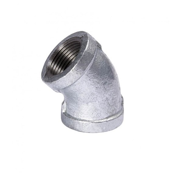 Codo H-H 45º 11/4" Galvanizado
