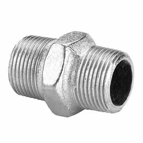 Rosca Con Tuerca 4" Galvanizado