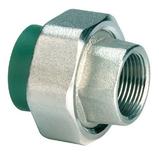 Union Doble C/Inserto H 25x3/4   PPR  F-340H 25x3/4